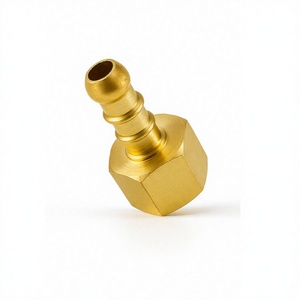 Conectores de Latón de Alta Calidad para Mangueras, Adaptador de 12 NPT Hembra a 14 Barb para Líneas de Agua, Aceite y Gas, Maquinaria Industrial, Venta al por Mayor - Product Image 1