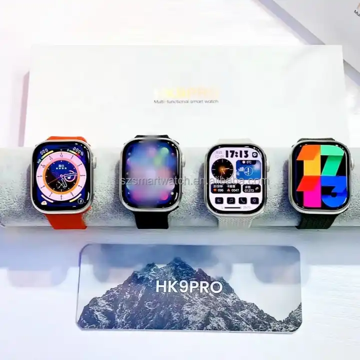 2023 new hk9 pro amoled smartwatch