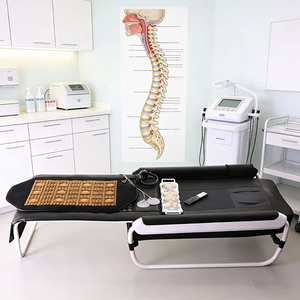 <span class=keywords><strong>Cama</strong></span> de Masaje Jade Masters de Grado Comercial, Mesa con Rodillos para Masaje de Espalda y Cuello para Centros de Bienestar y Clínicas de Fisioterapia - Product Image 2