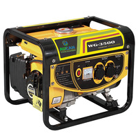 Mini-Stromerzeuger 3,5 kVA WG3500 mit Seilzugstart, 110V/220V, Einzylinder, AVR, 100% Kupferwicklung zum Verkauf