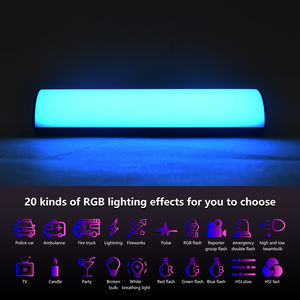 W200 RGB LED lumière vidéo lumière de remplissage à main avec trépied pour Vlog Stick photographie prise de vue <span class=keywords><strong>Youtube</strong></span> LED lampe vidéo baguette - Product Image 6