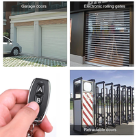Control Remoto Universal de Alta Calidad 433mhz para Puertas de Garaje y Luces