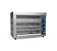 Comptoir Commercial professionnel faisant cuire la machine électrique de gril de salamandre de BBQ pour le restaurant d'hôtel