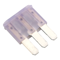 Portafusibles Mega Midi Combinado de Cerámica para Automóviles, Fusible Térmico para Automóviles Rm10, Caja de Fusibles Automotrices 3A 0337003.PX2S 32V, Fusible de Cuchilla 337 Micro3
