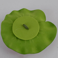 Feuilles de Lotus artificielles blanches, 11 pièces, fleurs d'étang d'eau, piscine flottante, plantes de jardin pour maison et mariage