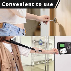 Hot-bán có thể thu vào Acrylic Pha lê trong suốt trường hợp thẻ ID xe buýt kiểm soát truy cập điện thoại di động khuyến mại chủ thẻ - Product Image 4