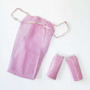 Giá Bán buôn phụ nữ dùng một lần của G-<span class=keywords><strong>string</strong></span> thongs quần lót thoáng khí không thấm nước Spa du lịch bơi quần short PP không dệt đồng bằng - Product Image 3