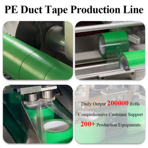 Ruban adhésif en toile verte résistant aux UV, sans résidu, étanche, pour stuc, protection et fixation des portes et fenêtres, durée de vie 180 jours, ruban adhésif PE rouge - Product Image 6