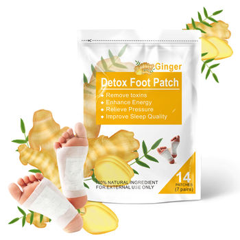 Detoxifying Haobloc Foot Detox Patches Effect Secondair Ginger Detox Foot Patch