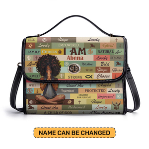 Borsa a Mano in Pelle PU di Alta Qualità per Donne, Borsa Personalizzata con Stampa '<span class=keywords><strong>I</strong></span> <span class=keywords><strong>Am</strong></span> the Storm', Borse a Tracolla per Donne - Product Image 5