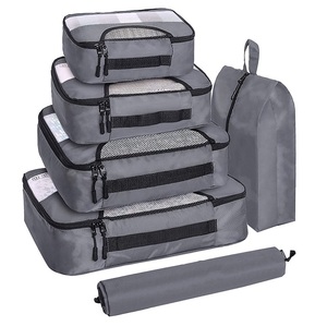 Organizadores de Equipaje Prácticos con Ventanas de Malla Visible, Diseño Plegable para un Fácil Almacenamiento, Ideal para Viajes Familiares y de Negocios - Product Image 1