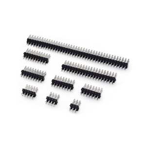 Заводские 8/10/20/40 контактные разъемы 2,54 мм 1,27 мм двухконтактный концевой блок гнездовой разъем - Product Image 1