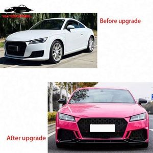 TT TTS ชุดบอดี้คิทสไตล์<span class=keywords><strong>2023</strong></span> 2015-2017, ชุดด้านข้างกระโปรงข้างกระจังหน้ามีกระจังหน้าสำหรับไฟท้ายรถ Audi - Product Image 2