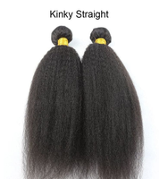 Lots de Cheveux Afro Kinky Lisses Brésiliens Vierge Remy 100% Naturels en Gros pour Tresses et Crochets pour Femmes Noires Double Trame 9A-11A