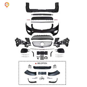 V260 V250 ricambi auto per Mercedes-Benz Vito W447 Upgrade a <span class=keywords><strong>Bbz</strong></span>/brabuz Kit corpo anteriore e posteriore gruppo paraurti con griglia - Product Image 3