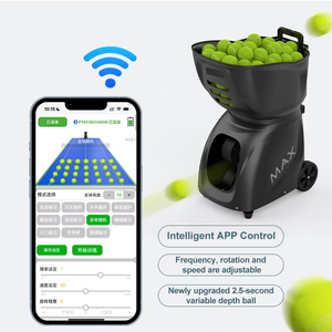 Nieuwe Aanwinst PT Max C 150-Ball Tennis/Padel Ballenmachine met APP-besturing voor werp- en schiettraining - Product Image 6