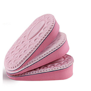 F0217 Solette Rialzanti Invisibili per <span class=keywords><strong>Scarpe</strong></span> <span class=keywords><strong>Sportive</strong></span> e Sneakers Bianche da Donna, con Massaggio e Morbidezza, per Aumentare l'Altezza - Product Image 1