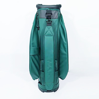 Sacs de golf ASL GOLF personnalisés avec logo brodé, en cuir PU imperméable, couleur vert noir, plusieurs couleurs au choix