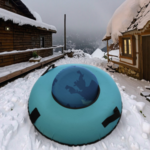 Tube de neige gonflable pliable de <span class=keywords><strong>bonne</strong></span> qualité/traîneau avec caoutchouc pour enfants et adultes Sports d'hiver Utilisation estivale - Product Image 2