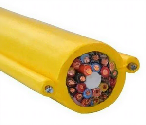 Câble de grue à double décharge de tension, souple, en cuivre sans oxygène, 300/500V, robuste, pour alimentation de grue EOT, gaine noire - Product Image 1