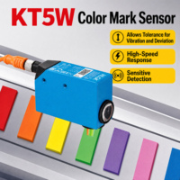Capteur de contraste RGB KT5W-2N1116 KT5G-2N1111S16/2P1111S16, détecteur de marques couleur haute sensibilité, applicable à la détection d'étiquettes