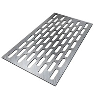 Maille perforée en forme de diamant créative avec un style moderne et minimaliste pour la décoration extérieure des centres commerciaux