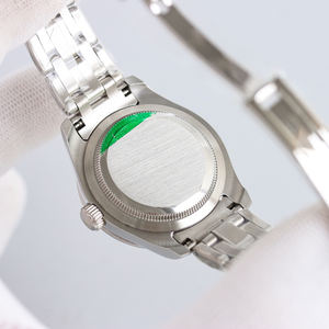 Reloj Automático Plateado Elegante con Detalles Azules, el Más Vendido del 2025, Estiloso para Uso Diario y Compras, Reloj de Lujo - Product Image 5