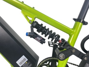 Nuevo Diseño de Bicicleta Eléctrica Híbrida de Aluminio de 20 Pulgadas con Neumáticos Gruesos, 48V20AH, Doble Suspensión - Product Image 5