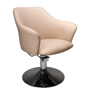 Silla de Estilismo de Lujo Estilo Nórdico, Nueva, Personalizable en Color de Cuero, para Mujeres, Peluquería, Corte de Cabello - Product Image 6