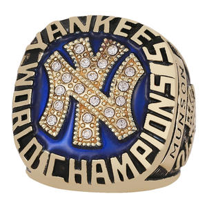 1977 Mlb <span class=keywords><strong>Yankees</strong></span> Kampioenschap <span class=keywords><strong>Ring</strong></span>, Een Trendy Sport Prachtige Sieraden <span class=keywords><strong>Ring</strong></span>, Een Moderne Vakmanschap Retro Stijl Modieuze <span class=keywords><strong>Ring</strong></span> - Product Image 1