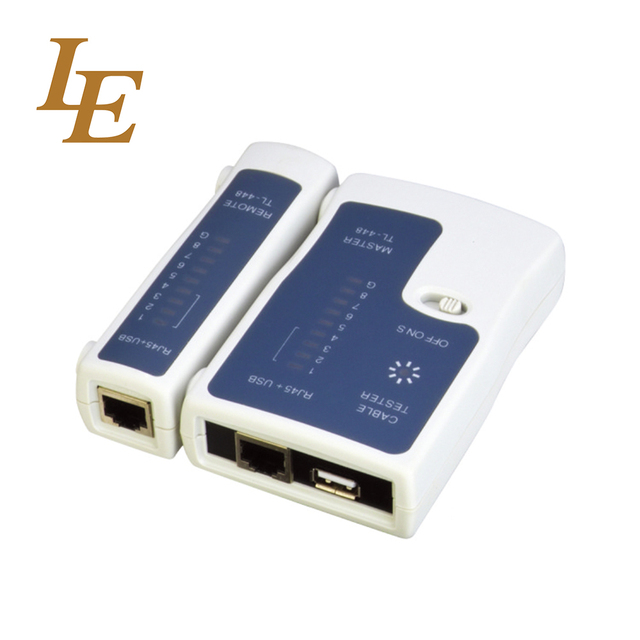 LE High Quality Network Rj45 Lan Cable Tester Essential Fiber Optic Equipment Tool