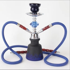 Dropshipping, Envío con Etiquetado Opcional; Set de Cachimba Árabe con Componentes de Hierro, de Doble Tubo - Product Image 2