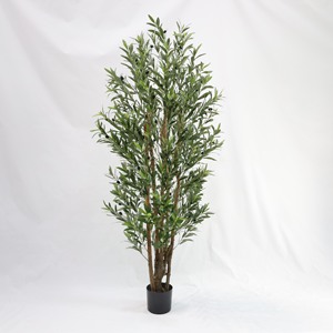 <span class=keywords><strong>Olivier</strong></span> artificiel <span class=keywords><strong>en</strong></span> soie multi-troncs sur mesure avec tiges <span class=keywords><strong>en</strong></span> bois véritable - Product Image 3