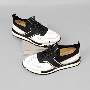 Chaussures décontractées pour hommes ; Simples et élégantes ; Idéales pour les déplacements quotidiens, avec surpiqûres bicolores - Product Image 2