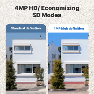Cámara de Seguridad Inteligente MOES Tuya WiFi 4MP <span class=keywords><strong>HD</strong></span> con Carga Solar, Resistente al Agua IP65, Visión Nocturna a Todo Color, Compatible con Alexa y Google Home - Product Image 5