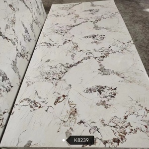 Painel Alternativo de Decoração ODM com Aparência de Mármore UV, Placa de PVC, Composto de Pedra Plástica e Outros Papéis de Parede - Product Image 2