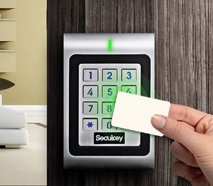 Teclado de metal W26 Wiegand RFID Lector de <span class=keywords><strong>control</strong></span> de acceso independiente - Product Image 2