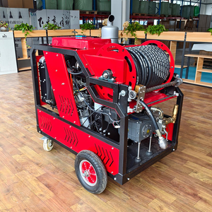 <span class=keywords><strong>LICHI</strong></span> Nueva Máquina de Dragado de Tuberías de Alta Presión Diésel Multifuncional de 45 HP y 4 Cilindros con Control Remoto y Bomba - Product Image 4