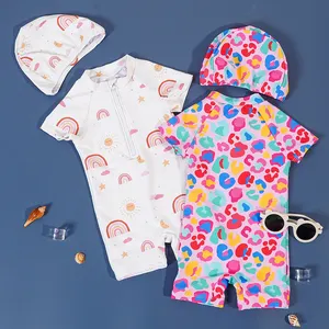 Summer Swimwear Beachwear For Kids Sunscreen Custom Baby Boys Swim Wear