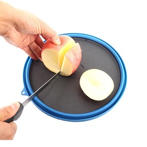 Échantillon Gratuit : Ensemble de Vaisselle de Camping Léger et Compact en Silicone Pliable (Assiette, Bol et Cuillère-fourchette) - Product Image 6