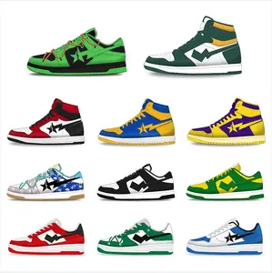 Hot selling brand Retro high basketball Fashion style outdoor running shoes TRAVIS X 1 LOW OG REVERSE MOCHA