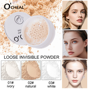 Poudre pressée à marque privée, poudre fixante mate pour peaux grasses, contrôle du sébum - Product Image 2