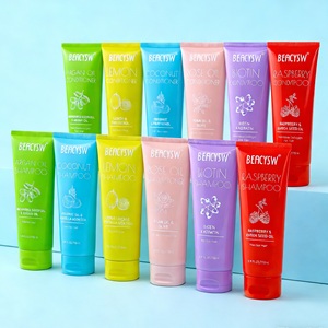 Kit de Champú y Acondicionador de Frambuesa con Jojoba, Vitamina B5, Tratamiento Capilar con Queratina para Suavizar, Nutrir y Fortalecer - Product Image 2