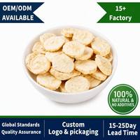 OEM Gedroogd Fruit Vriesgedroogd Fruit Bulk Vriesgedroogde Banaan Zoete Knapperige Snack in Zak Gedroogd Fruit