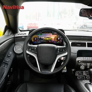 NaviHua อัพเกรดหน้าจอ LCD ดิจิตอลขนาด 12.3 นิ้ว สำหรับแผงหน้าปัดรถยนต์ ระบบ Linux ใหม่ สำหรับ Chevrolet Camaro ปี 2008-2015 - Product Image 6