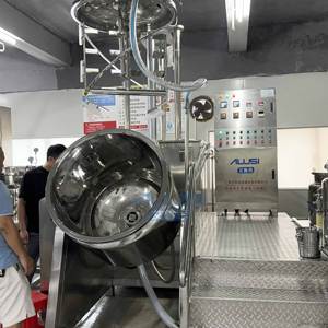 معدات الآلات الكيميائية 1000L <span class=keywords><strong>AILUSI</strong></span> معدات خط إنتاج مستحضرات التجميل ماكينة صنع مستحلب فراغ - Product Image 2
