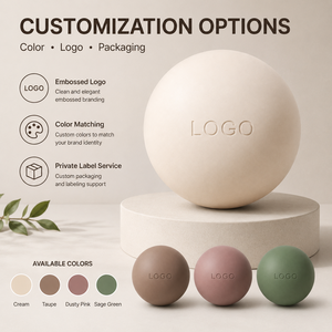 Ballon de Pilates et de Yoga Personnalisé avec Logo, 20 cm, en PVC Anti-éclatement, Épaissi, Mini Ballon d'Exercice pour Studio de Yoga et Entraînement à Domicile - Product Image 5