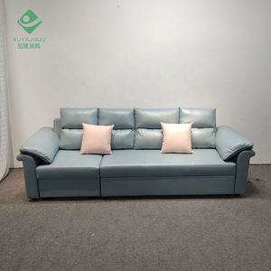 การออกแบบใหม่แสงสี<span class=keywords><strong>ฟ้า</strong></span>หนัง Faux L ราคาถูกโซฟาตุ๊กตาตัด BK016 - Product Image 3