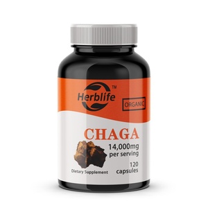 Cápsulas de Chaga OEM/ODM, Gran Venta, Suplementos Herbales para Adultos, Orgánicas, 120 Cápsulas Veganas, Apoyo Inmunológico - Product Image 1