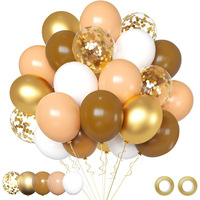 Ensemble de 30 ballons en latex chromé brillant en forme de poisson, blanc, rose, bleu, ballon à l'hélium, décoration de mariage, fête d'anniversaire pour adultes, fête prénatale
